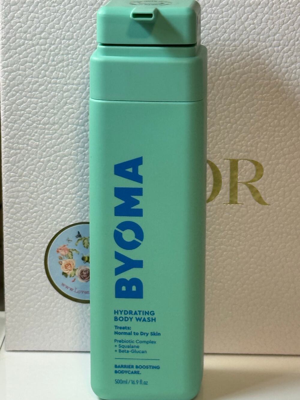 BYOMA Hydrating Body Wash Normal to Dry Skin Prebiotic Complex - 500mL - NEW